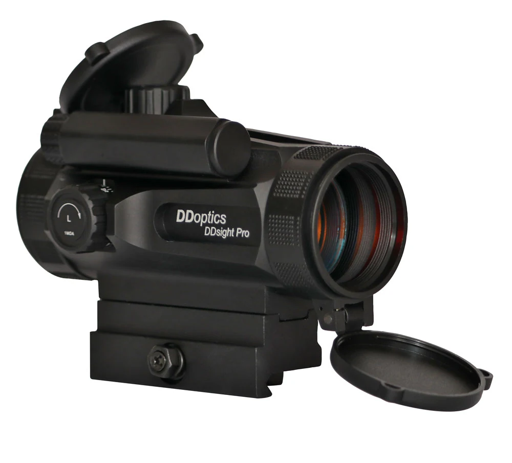 Geschlossenes DDoptics DDsight PRO Rotpunktvisier für die Drückjagd