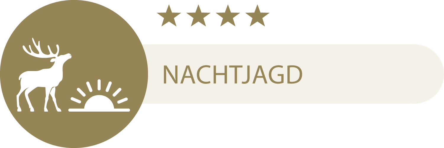 Nachtjagd - 4 Sterne Eignet sich gut für die Nachtjagd