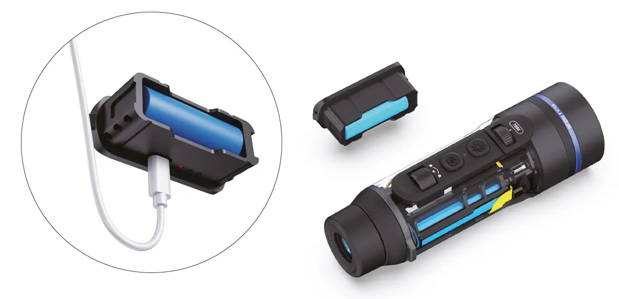 Wärmebildkamera Conotech - einfaches Laden