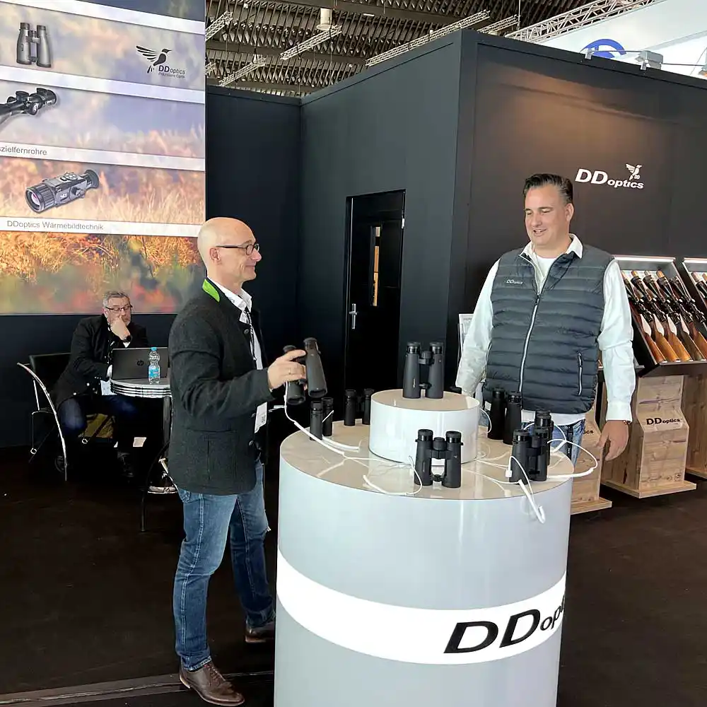 Kompetente Beratung von DDoptics zur Messezeit