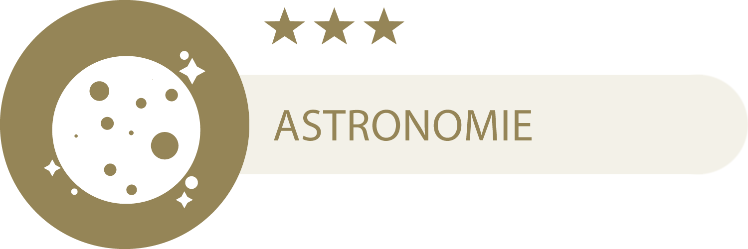 Astronomie - 3 Sterne Fernglas eignet sich gut für die Astronomie