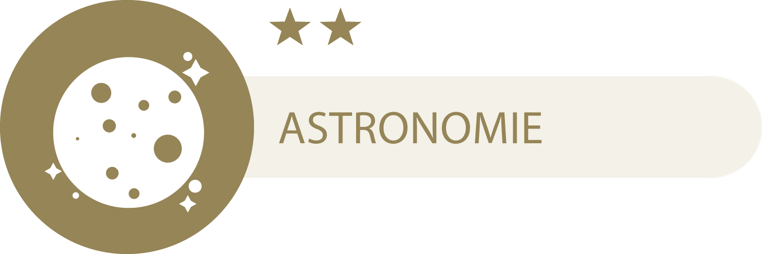 Astronomie - 2 Sterne Eignet sich für die Astronomie