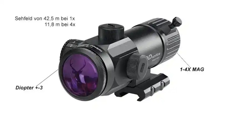DDsight Mag 1-4x22 Reflexvisier