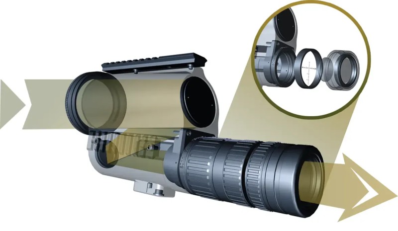 DDMP spotting scope 15-45x60 ED luminous flux