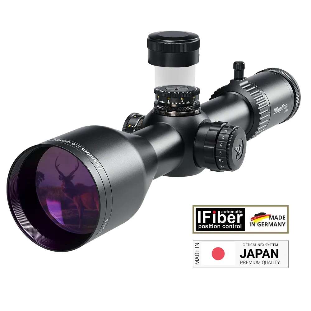 DDoptics rifle scope | Nighteagle V8 2.5-20x56 NFX | Supershort