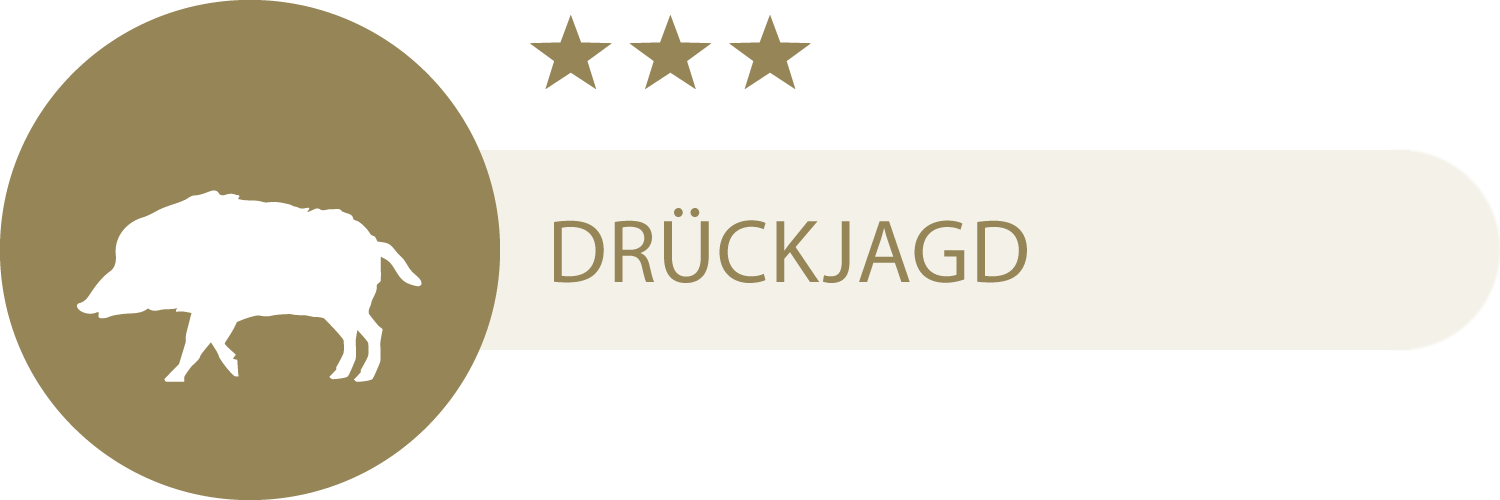 Drückjagd - 3 Sterne Fernglas eignet sich gut für die Drückjagd