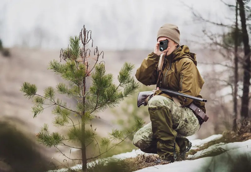 DDoptics rangefinder for use in nature