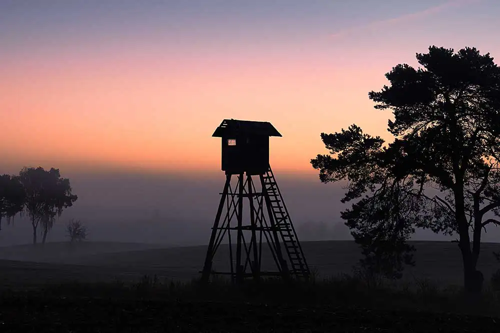 Das Pirschler Range eignet sich auch für die Ansitzjagd