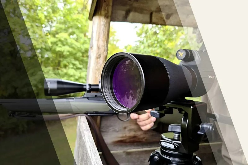 DDoptics EDX spotting scope for hide hunt