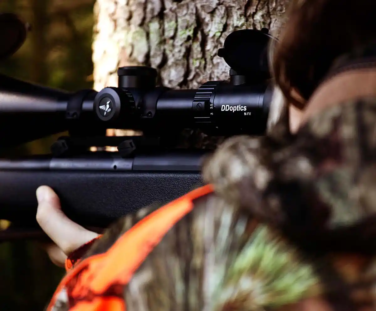 DDoptics rifle scopes for drive hunts