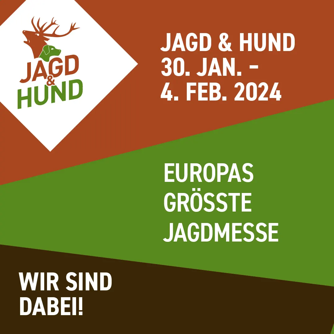 DDoptics will be present at the Jagd & Hund 2024 trade fair
