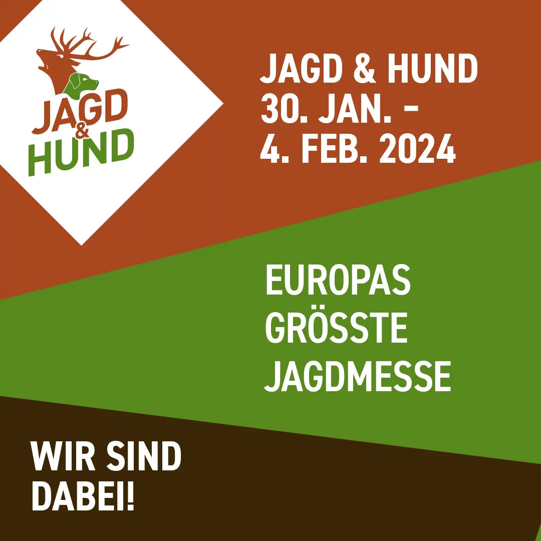 DDoptics ist auf der Messe Jagd und Hund 2023 dabei DDoptics ist auf der Messe Jagd und Hund 2023 dabei
