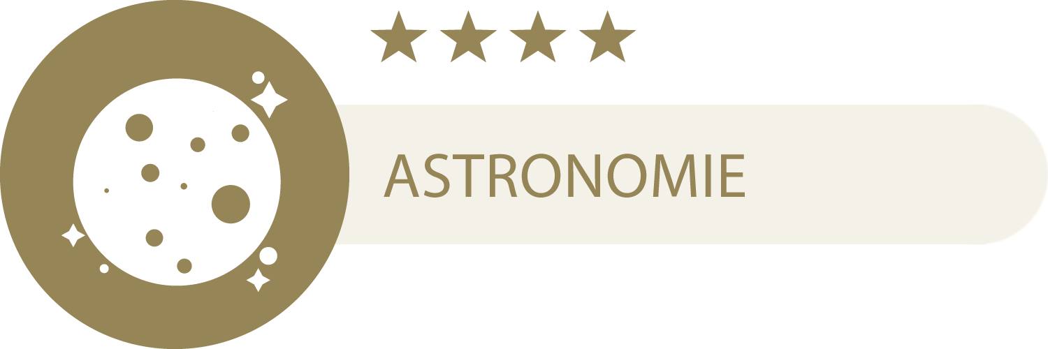 Astronomie - 4 Sterne Eignet sich gut für die Astronomie