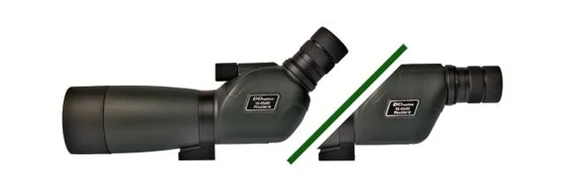 Pirschler 15–45x60 with straight and angled eyepiece options