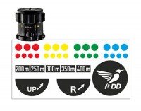 DDoptics marking set for rifle scopes