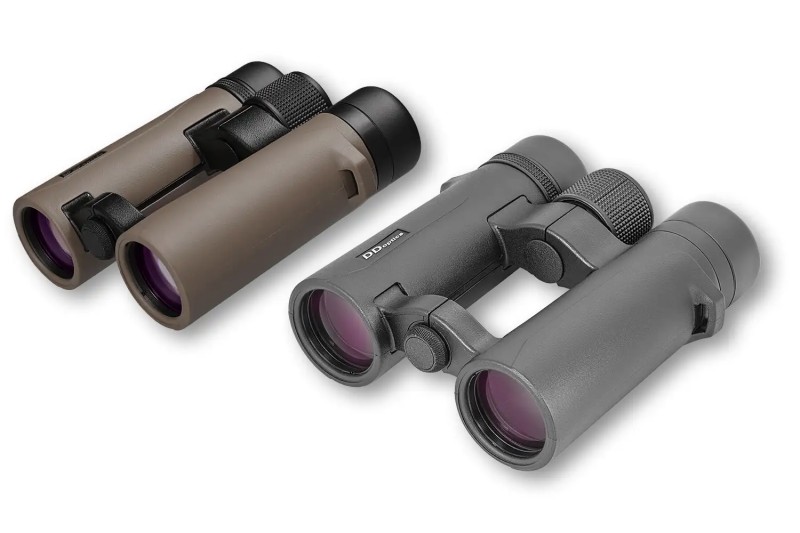 DDoptics Ultralight Ferngläser sind in schwarz und braun erhältlich DDoptics Ultralight Ferngläser sind in schwarz und braun erhältlich