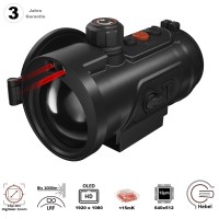 ThermTec | HUNT 650L PRO LRF| Wärmebildvorsatzgerät