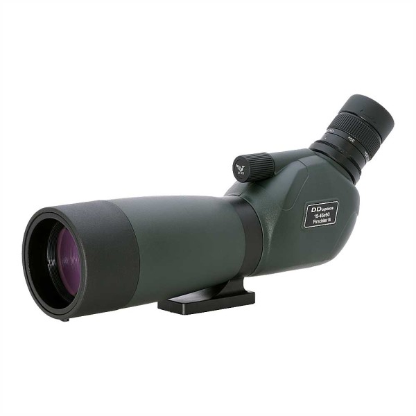 DDoptics Pirschler 15-45x60 spotting scope with oblique view