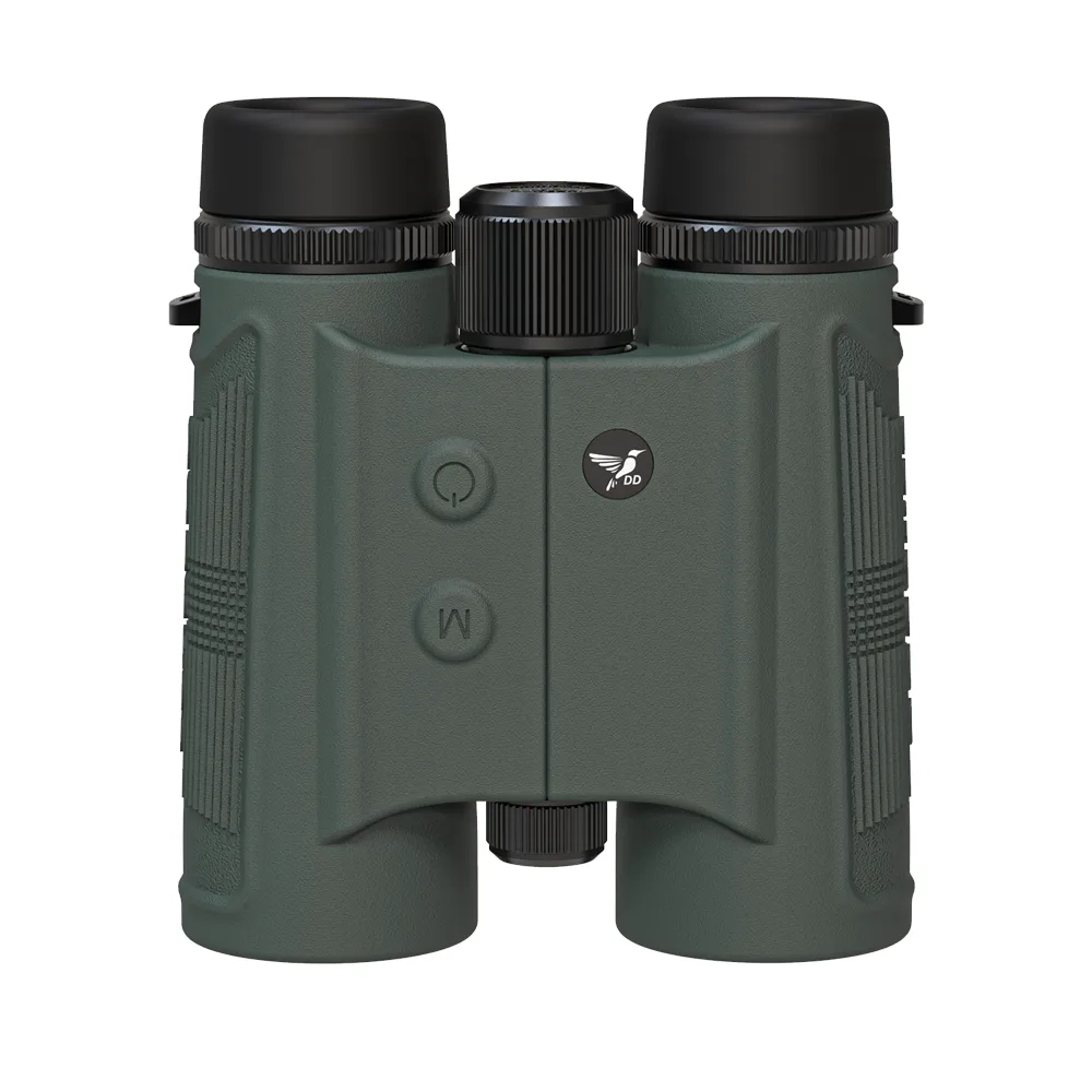 DDoptics UltraView ED 10x42 Range laser rangefinding binoculars in green