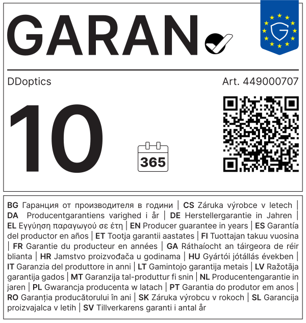 DDoptics GARAN: 10 Jahre, Artikel 449000707