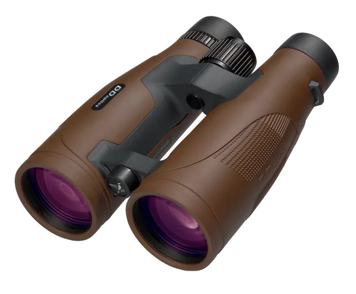 DDoptics Pirschler 8x56 Gen3 Fernglas in Braun mit Loden und Leder
