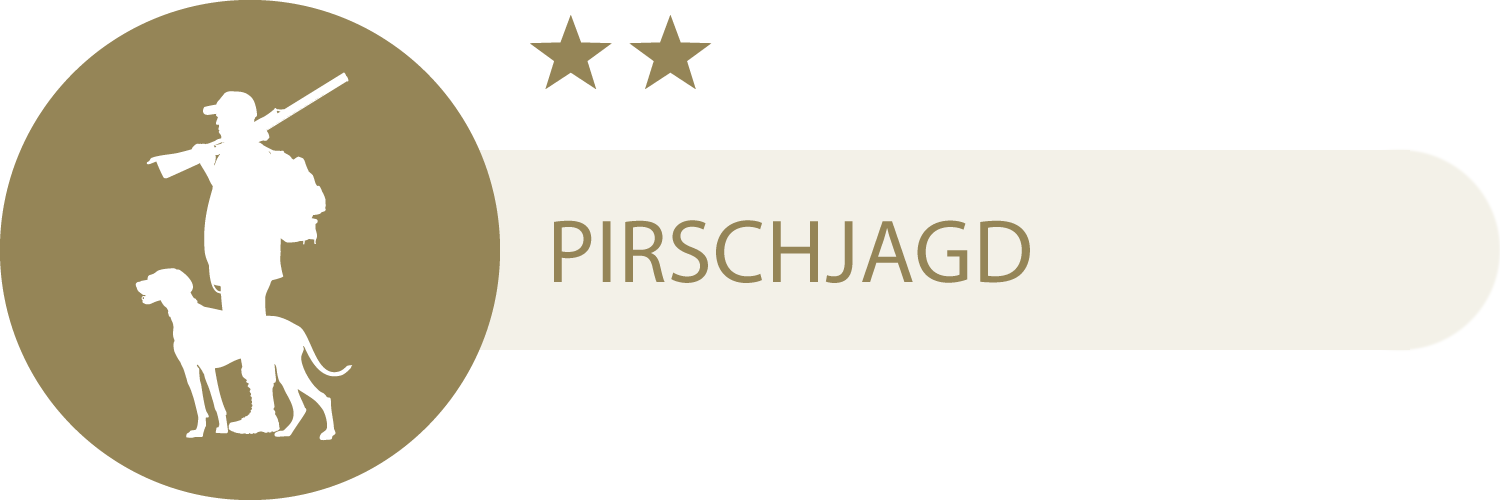 Pirschjagd - 2 Sterne Eignet sich für Pirschjagd