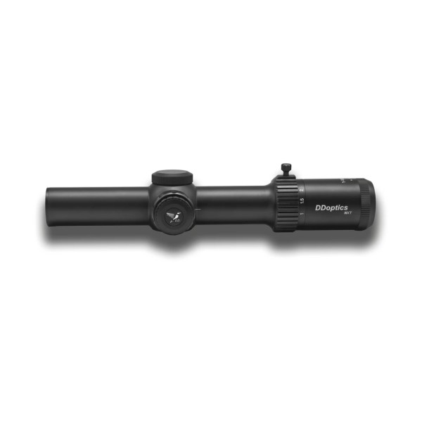 Seitenansicht des DDoptics NXT V10 1-10x28 Zielfernrohrs