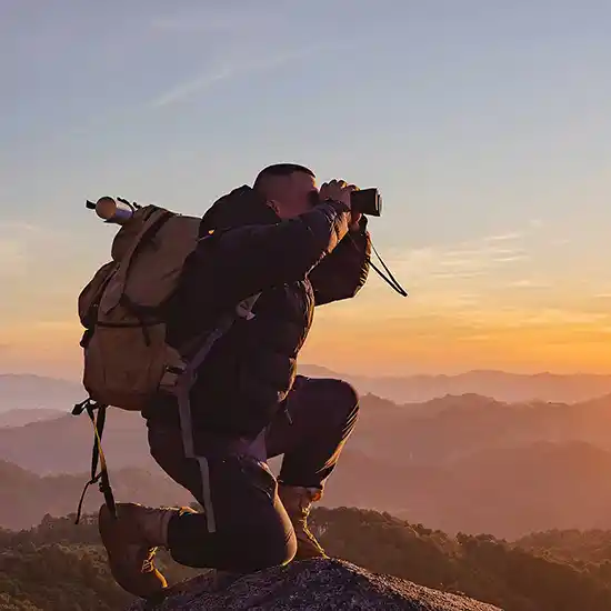 Hiking binoculars