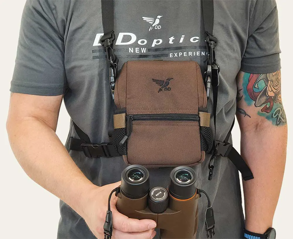 DDoptics Nighteagle Ergo DX mit komfortabler Tragetasche und Harness