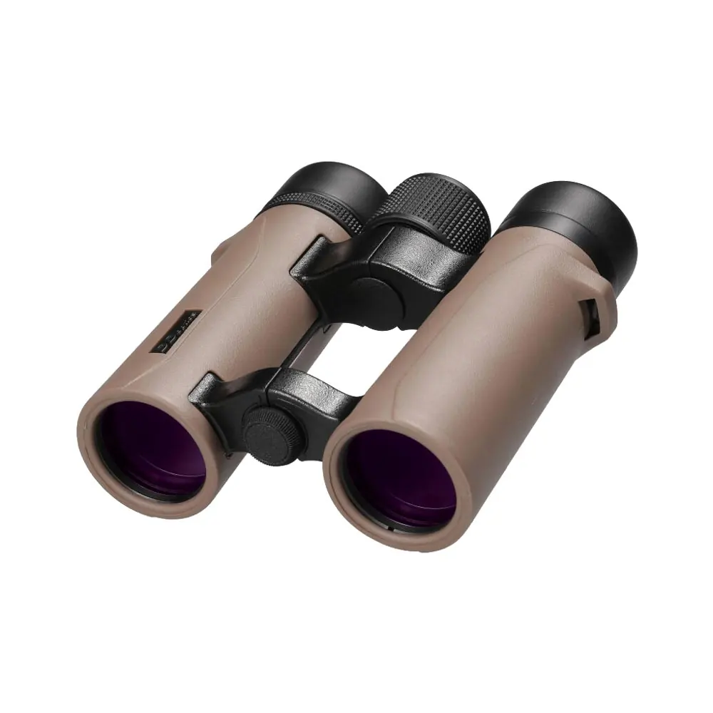 DDoptics ULTRAlight 8x34 Fernglas in Braun in liegender Produktansicht