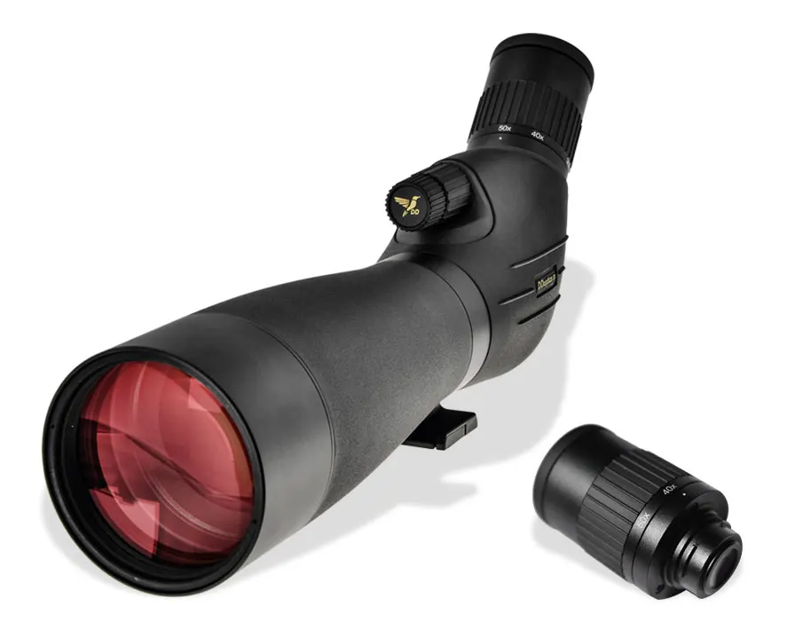 DDoptics EDX spotting scope with interchangeable eyepiece