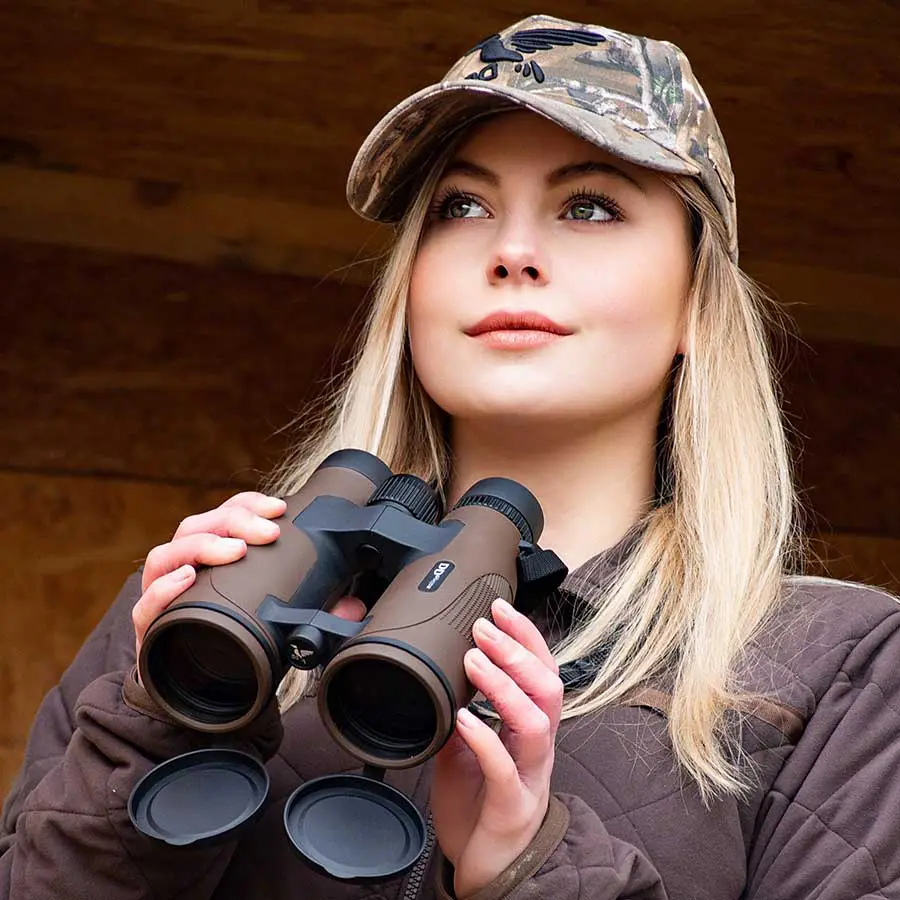 DDoptics Pirschler binoculars on a hide hunt