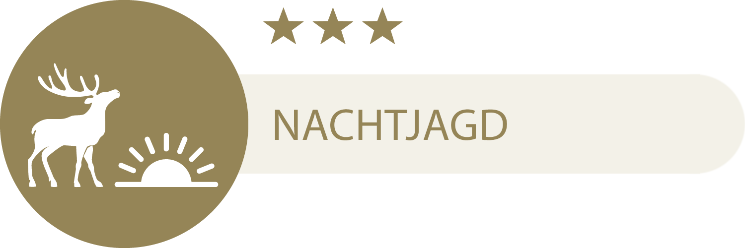 Nachtjagd - 3 Sterne Eignet sich gut für die Nachtjagd